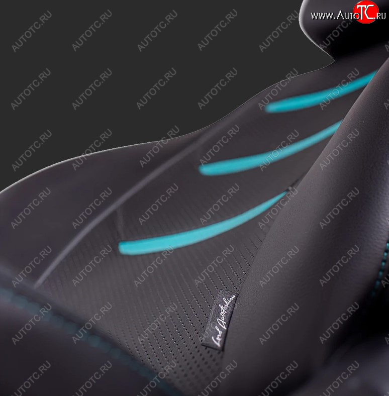 10 399 р. Чехлы для сидений Lord Autofashion Турин 2 (экокожа, спинка 40/60, подлокотник, 2 П- и 3 Г-образных подголовника)  KIA Sportage  4 QL (2016-2018) дорестайлинг (Черный, вставка черная/бирюзовая, строчка бирюзовая)  с доставкой в г. Воронеж
