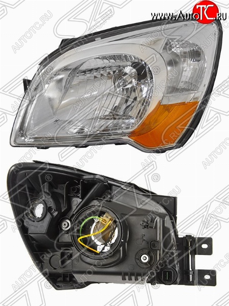 4 999 р. Левая передняя фара SAT  KIA Sportage  2 JE,KM (2008-2010)  рестайлинг  с доставкой в г. Воронеж