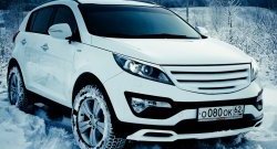5 399 р. Накладка на передний бампер Ixion Style  KIA Sportage  3 SL (2010-2014) дорестайлинг (Неокрашенная)  с доставкой в г. Воронеж. Увеличить фотографию 3