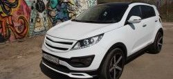 5 399 р. Накладка на передний бампер Ixion Style  KIA Sportage  3 SL (2010-2014) дорестайлинг (Неокрашенная)  с доставкой в г. Воронеж. Увеличить фотографию 4