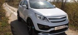 7 799 р. Накладка на передний бампер JSW Style  KIA Sportage  3 SL (2010-2014) дорестайлинг (Неокрашенная)  с доставкой в г. Воронеж. Увеличить фотографию 6