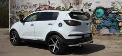 5 399 р. Накладка на задний бампер Ixion Style  KIA Sportage  3 SL (2010-2016) дорестайлинг, рестайлинг (Неокрашенная)  с доставкой в г. Воронеж. Увеличить фотографию 5