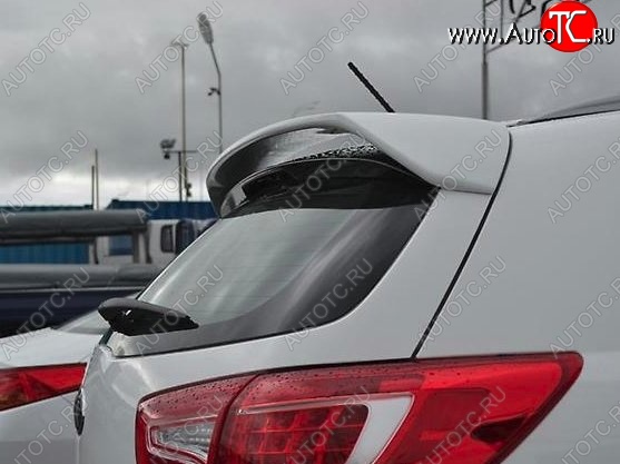 7 149 р. Спойлер CT v2 KIA Sportage 3 SL дорестайлинг (2010-2014) (Неокрашенный)  с доставкой в г. Воронеж