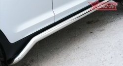 14 219 р. Защита порогов Souz-96 (d60)  KIA Sportage  3 SL (2010-2016) дорестайлинг, рестайлинг  с доставкой в г. Воронеж. Увеличить фотографию 2