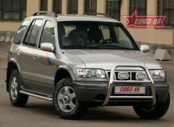Защита переднего бампера Souz-96 (d60) KIA Sportage  1 JA (1993-2006)