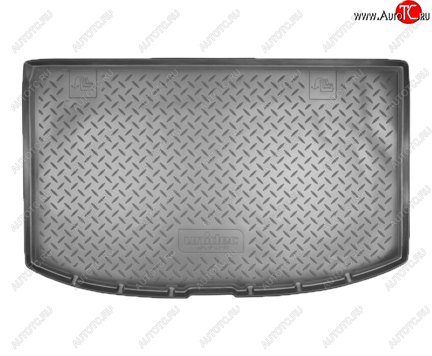 1 649 р. Коврик в багажник Norplast Unidec KIA Venga дорестайлинг (2009-2015) (Цвет: черный)  с доставкой в г. Воронеж