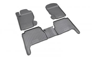 Комплект ковриков салона Element (полиуретан) Land Rover Discovery 4 L319 (2009-2016)