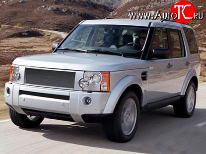 8 949 р. Решётка радиатора Stormer Style  Land Rover Discovery  3 L319 (2004-2009) (Металлическая сетка, Неокрашенная)  с доставкой в г. Воронеж