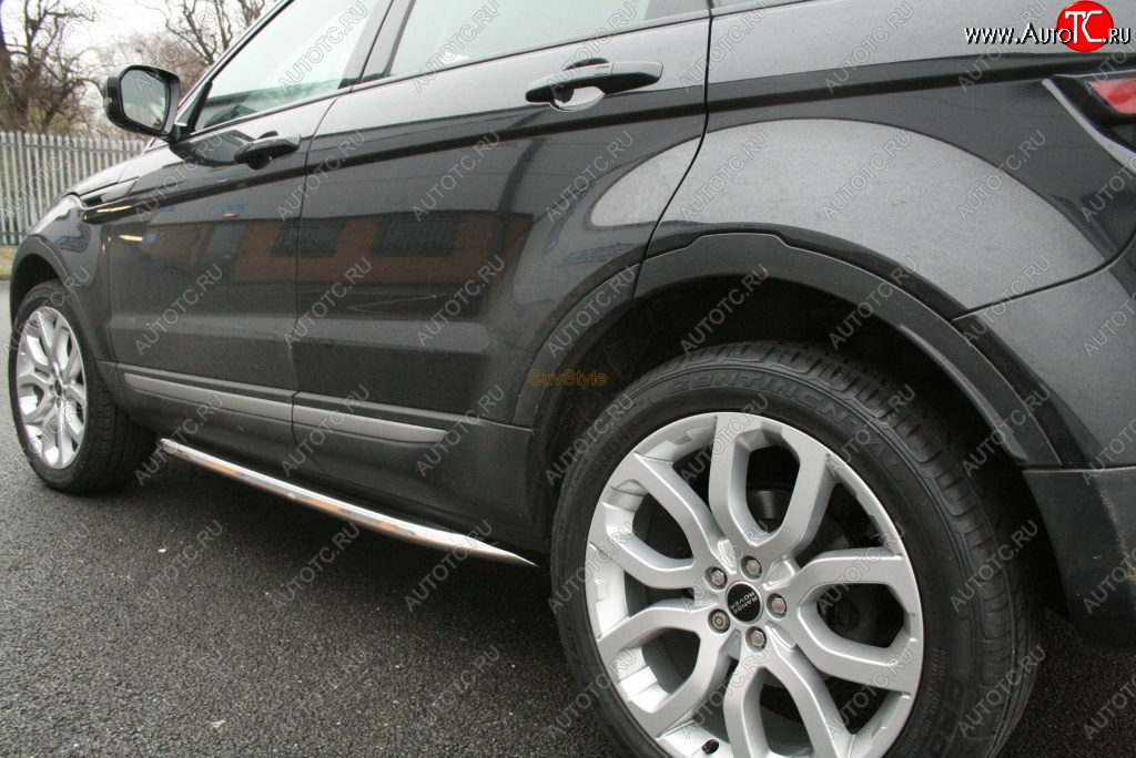 11 749 р. Пороги SS Land Rover Range Rover Evoque 1 L538 дорестайлинг 5 дв. (2011-2015)  с доставкой в г. Воронеж