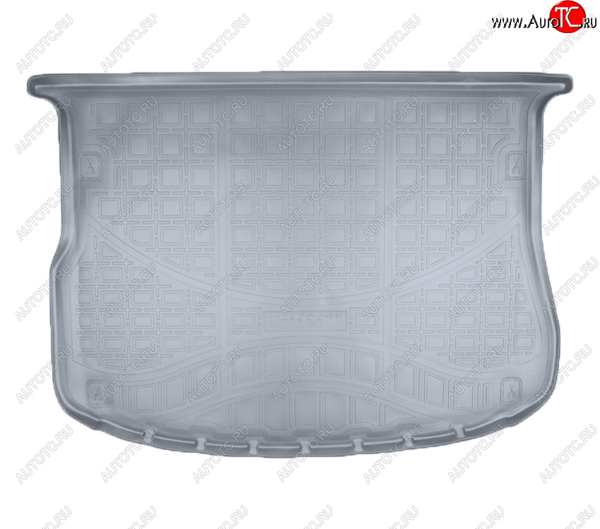 2 479 р. Коврик багажника Norplast Unidec  Land Rover Range Rover Evoque  1 L538 (2011-2018) дорестайлинг 3 дв., дорестайлинг 5 дв., рестайлинг 3 дв., рестайлинг 5 дв. (Цвет: серый)  с доставкой в г. Воронеж