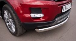15 999 р. Одинарная защита переднего бампера диаметром 76 мм (Prestige u Pure) SLITKOFF Land Rover Range Rover Evoque 1 L538 дорестайлинг 5 дв. (2011-2015)  с доставкой в г. Воронеж. Увеличить фотографию 2