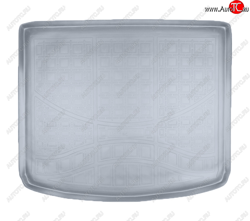 2 479 р. Коврик багажника Norplast Unidec  Land Rover Freelander  L359 (2006-2012) дорестайлинг, 1-ый рестайлинг (Цвет: серый)  с доставкой в г. Воронеж
