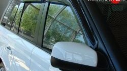 Дефлекторы окон (ветровики) Novline 4 шт. Land Rover Range Rover Sport  1 L320 (2005-2013) дорестайлинг, рестайлинг