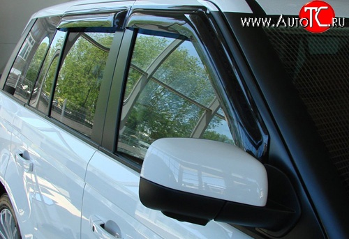 4 499 р. Дефлекторы окон (ветровики) Novline 4 шт.  Land Rover Range Rover Sport  1 L320 (2005-2013) дорестайлинг, рестайлинг  с доставкой в г. Воронеж