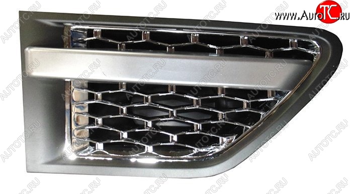 3 799 р. Вставка в переднее левое крыло SAT (хром)  Land Rover Range Rover Sport  1 L320 (2009-2013) рестайлинг  с доставкой в г. Воронеж