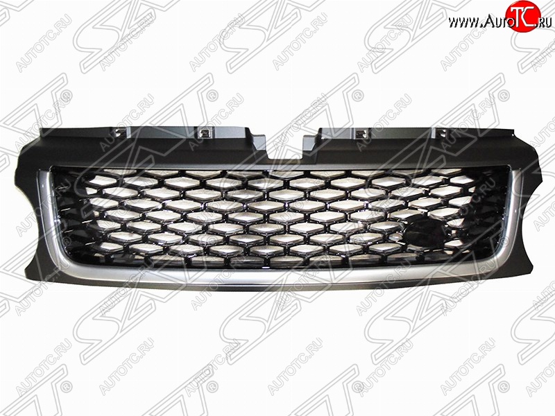 6 849 р. Решетка радиатора SAT (хром)  Land Rover Range Rover Sport  1 L320 (2009-2013) рестайлинг (Неокрашенная)  с доставкой в г. Воронеж