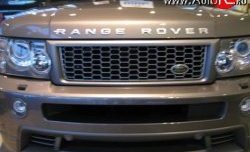 8 949 р. Решётка радиатора Stormer Land Rover Range Rover Sport 1 L320 дорестайлинг (2005-2009) (Неокрашенная)  с доставкой в г. Воронеж. Увеличить фотографию 3