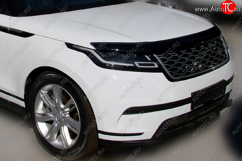 1 379 р. Дефлектор капота SIM  Land Rover Range Rover Velar  1 L560 (2017-2025)  с доставкой в г. Воронеж