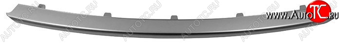 4 399 р. Молдинг на передний бампер SAT  Land Rover Range Rover  3 L322 (2009-2012) 2-ой рестайл (Неокрашенный)  с доставкой в г. Воронеж