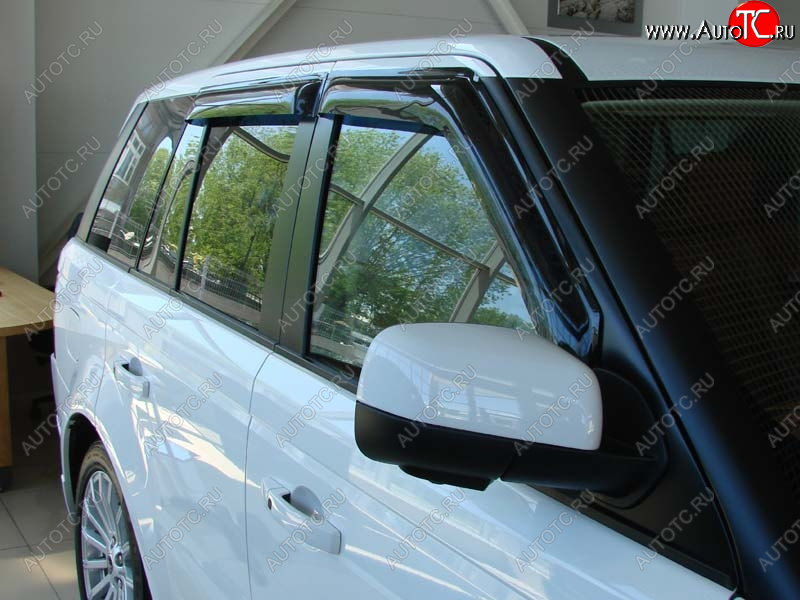 3 399 р. Дефлектора окон SIM Land Rover Range Rover 3 L322 дорестайлинг (2002-2006)  с доставкой в г. Воронеж
