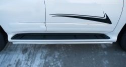 14 999 р. Защита порогов из круглой трубы диаметром 42 мм SLITKOFF Lexus GX460 J150 1-ый рестайлинг (2013-2019)  с доставкой в г. Воронеж. Увеличить фотографию 3