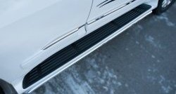 14 999 р. Защита порогов из круглой трубы диаметром 42 мм SLITKOFF Lexus GX460 J150 1-ый рестайлинг (2013-2019)  с доставкой в г. Воронеж. Увеличить фотографию 4