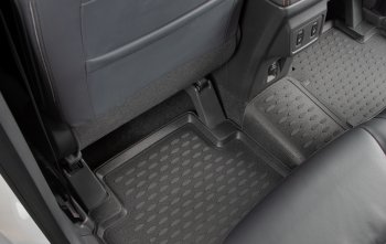 2 189 р. Комплект 3D ковриков салона TRIUMF Lexus GX460 J150 1-ый рестайлинг (2013-2019) (Черные)  с доставкой в г. Воронеж. Увеличить фотографию 4