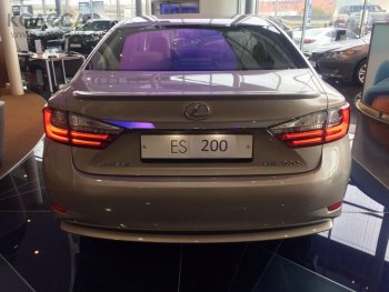 2 049 р. Лип спойлер АВТОКРАТ Lexus ES300h XV60 дорестайлинг (2012-2015) (Неокрашенный)  с доставкой в г. Воронеж. Увеличить фотографию 3