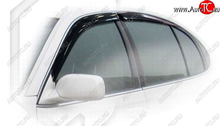 1 999 р. Дефлектора окон CA-Plastiс Lexus GS300 S160 дорестайлинг (1997-2001) (Classic полупрозрачный, Без хром.молдинга)  с доставкой в г. Воронеж