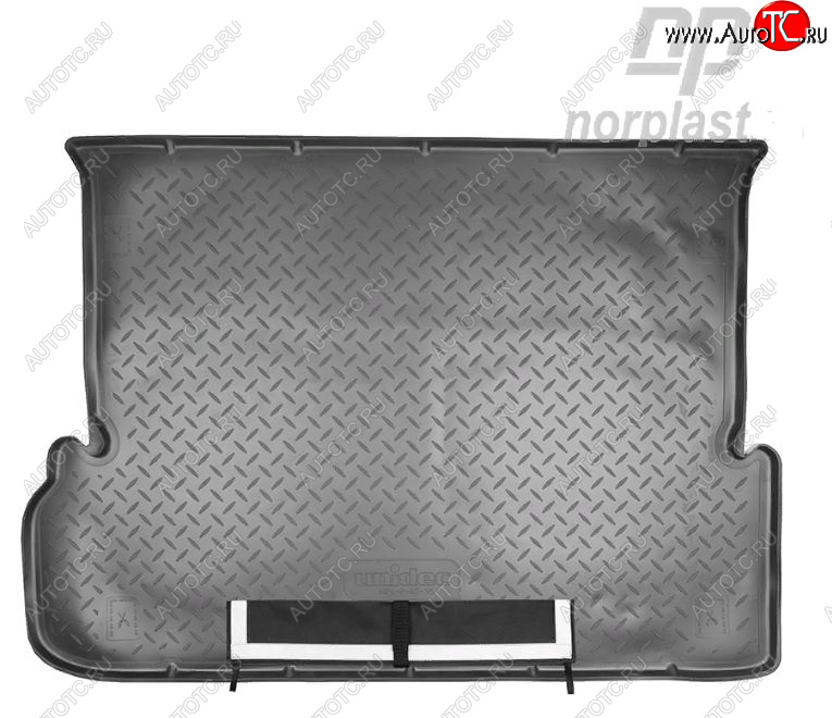 3 279 р. Коврик багажника Norplast  Lexus GX460  J150 (2009-2022) дорестайлинг, 1-ый рестайлинг, 2-ой рестайлинг (Черный, с погрузочным ковриком (фартуком))  с доставкой в г. Воронеж