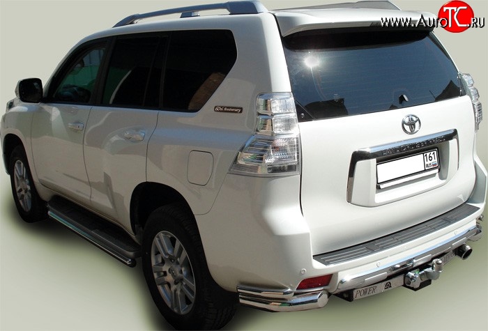 63 799 р. Фаркоп Лидер Плюс (до 2000 кг)  Lexus GX460  J150 (2009-2013), Lexus GX470  J120 (2002-2007), Toyota Land Cruiser Prado  J120 (2002-2009) (Без электропакета)  с доставкой в г. Воронеж