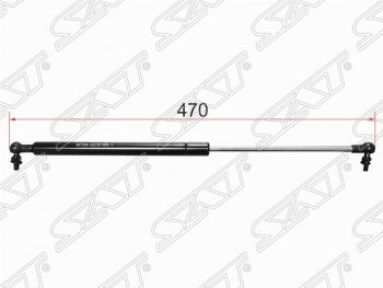 Газовый упор капота SAT Toyota 4Runner N210 дорестайлинг (2002-2005) (LH=RH)