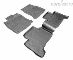 2 899 р. Комплект ковриков в салон Norplast  Lexus GX470  J120 (2002-2007), Toyota Land Cruiser Prado  J120 (2002-2009)  с доставкой в г. Воронеж. Увеличить фотографию 1