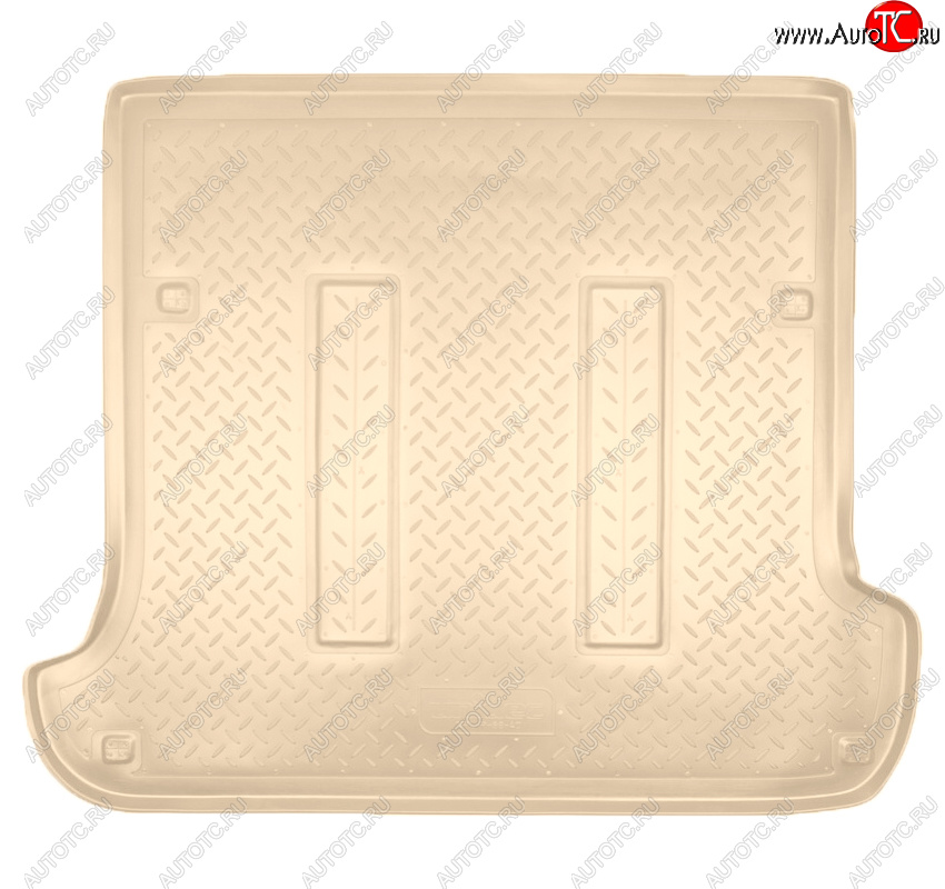2 359 р. Коврик багажника Norplast Unidec  Lexus GX470  J120 (2002-2007), Toyota Land Cruiser Prado  J120 (2002-2009) (Цвет: бежевый)  с доставкой в г. Воронеж