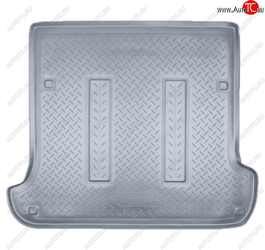 2 359 р. Коврик багажника Norplast Unidec  Lexus GX470  J120 (2002-2007), Toyota Land Cruiser Prado  J120 (2002-2009) (Цвет: серый)  с доставкой в г. Воронеж