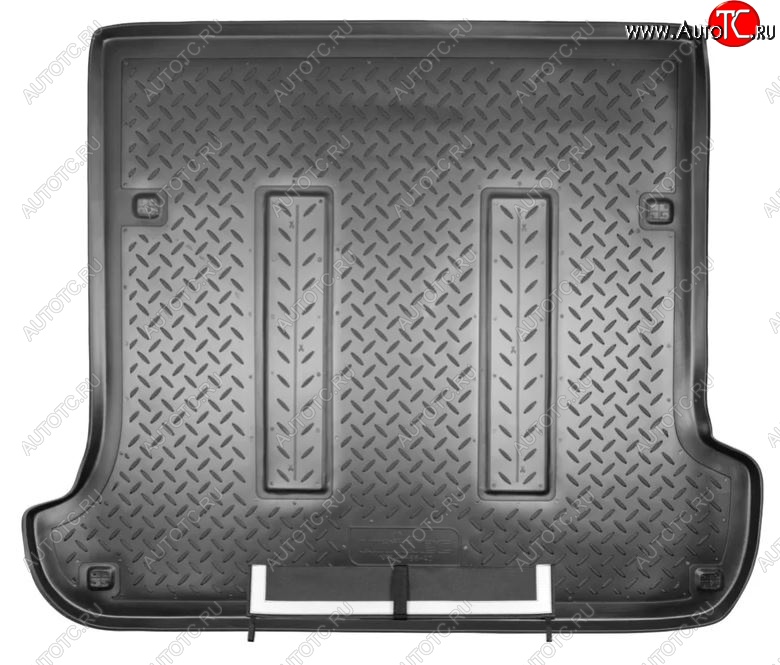 3 259 р. Коврик в багажник Norplast  Lexus GX470  J120 (2002-2007), Toyota Land Cruiser Prado  J120 (2002-2009) (Черный с фартуком)  с доставкой в г. Воронеж