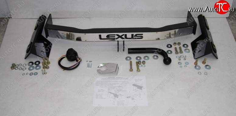 8 999 р. Фаркоп Souz-96 Premium Lexus GX470 J120 дорестайлинг (2002-2007)  с доставкой в г. Воронеж