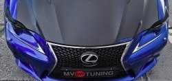 1 299 р. Реснички на фары Tuning-Sport Lexus IS250 XE30 седан дорестайлинг (2013-2016) (Неокрашенные)  с доставкой в г. Воронеж. Увеличить фотографию 7