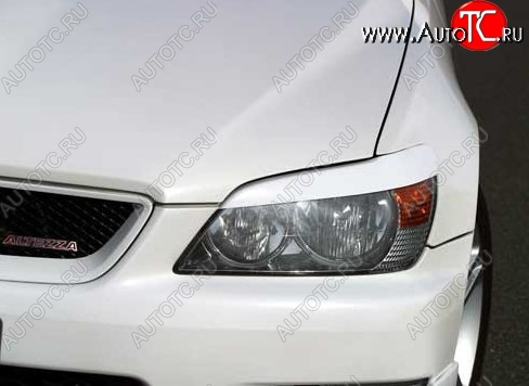 1 299 р. Реснички на фары CT Lexus IS300 XE10 седан дорестайлинг (1998-2005) (Неокрашенные)  с доставкой в г. Воронеж