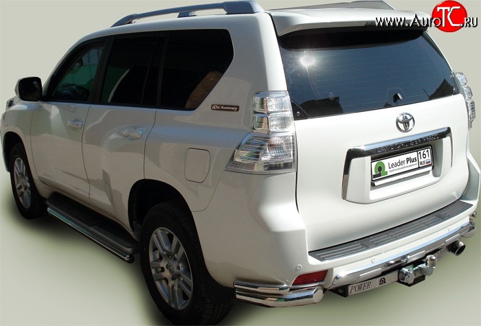 67 999 р. Фаркоп Лидер Плюс (c нерж. пластиной)  Lexus GX460  J150 (2009-2013), Lexus GX470  J120 (2002-2007), Toyota Land Cruiser Prado  J120 (2002-2009) (Без электропакета)  с доставкой в г. Воронеж