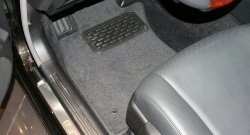 5 599 р. Комплект ковриков в салон (АКПП, текстиль, чёрные) Element  Lexus LS600HL  XF40 (2006-2009) дорестайлинг  с доставкой в г. Воронеж. Увеличить фотографию 4