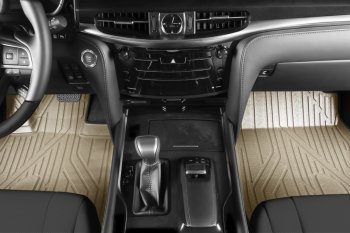 5 999 р. Коврик в салони премиум-класса Kvest Lexus LX570 J200 2-ой рестайлинг (2015-2022)  с доставкой в г. Воронеж. Увеличить фотографию 2