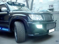 9 299 р. Козырёк на переднее стекло UNIVERSAL Lexus LX470 J100 дорестайлинг (1998-2002)  с доставкой в г. Воронеж. Увеличить фотографию 2