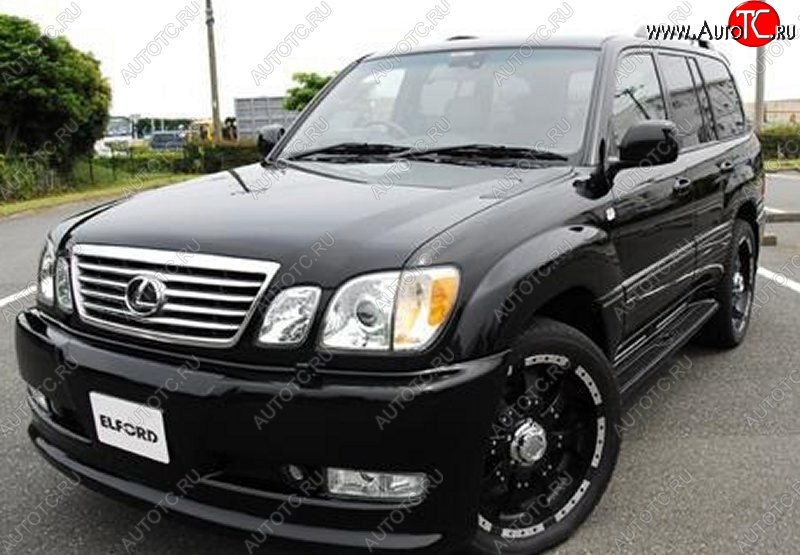 18 749 р. Передний бампер ELFORD Lexus LX470 J100 дорестайлинг (1998-2002) (Неокрашенный)  с доставкой в г. Воронеж