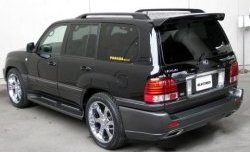 18 749 р. Задний бампер ELFORD Lexus LX470 J100 дорестайлинг (1998-2002) (Неокрашенный)  с доставкой в г. Воронеж. Увеличить фотографию 2