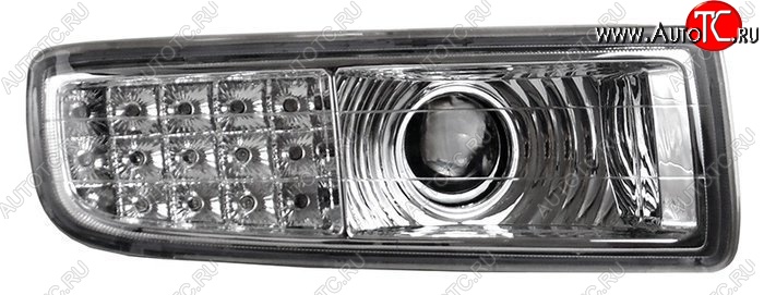 4 099 р. Правая противотуманная фара SAT (диодная) Lexus LX470 J100 дорестайлинг (1998-2002)  с доставкой в г. Воронеж