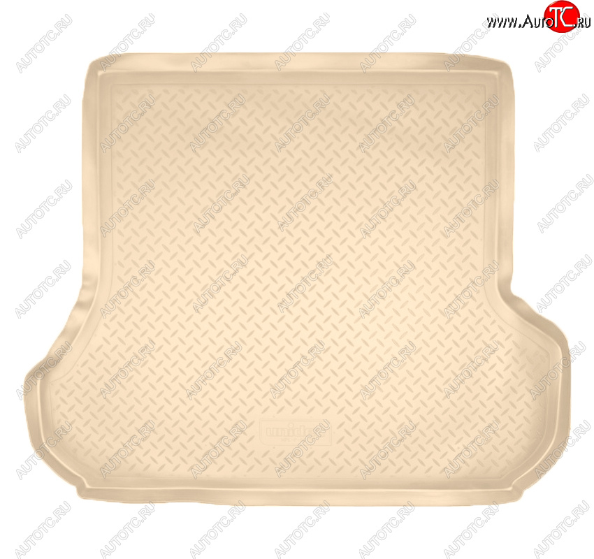2 779 р. Коврик багажника Norplast Unidec (5 мест)  Lexus LX470  J100 (1998-2002), Toyota Land Cruiser  100 (1998-2007) (Цвет: бежевый)  с доставкой в г. Воронеж