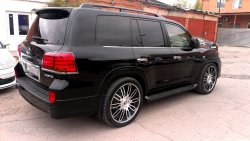 15 349 р. Накладки на колёсные арки JAOS Lexus LX570 J200 дорестайлинг (2007-2012) (Неокрашенные)  с доставкой в г. Воронеж. Увеличить фотографию 2