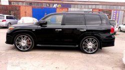 15 349 р. Накладки на колёсные арки JAOS  Lexus LX570  J200 (2007-2012) дорестайлинг (Неокрашенные)  с доставкой в г. Воронеж. Увеличить фотографию 3