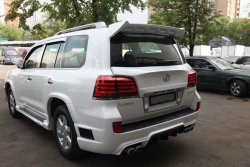 15 349 р. Накладки на колёсные арки WALD BLACK BISON Lexus LX570 J200 дорестайлинг (2007-2012) (Неокрашенные)  с доставкой в г. Воронеж. Увеличить фотографию 4